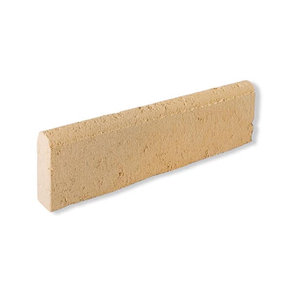 EzyCap 500x140x48mm Single Bullnose Limestone Capping | Wall Capping ...