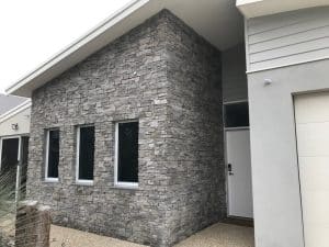 Natural Ledge stone cladding in Alpine Grey