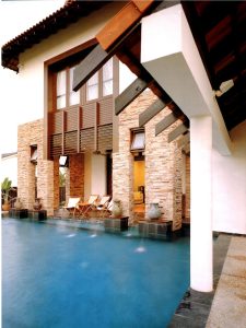 Ponderosa Stone Veneer Cladding on Perth Home.